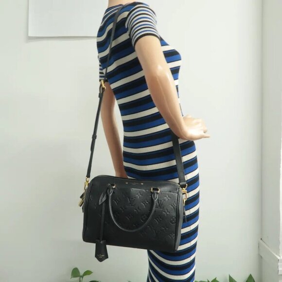 100% Authentic Louis Vuitton Speedy Bandouliere 25 Leather Satchel 1587-080224 - Picture 12 of 12